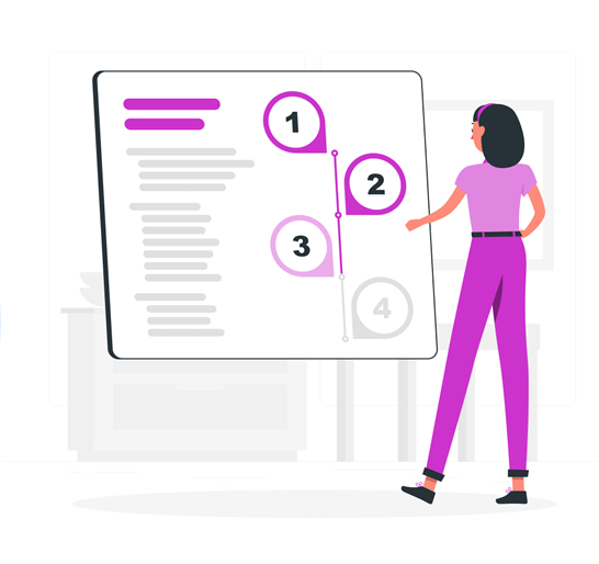 Secure login illustration